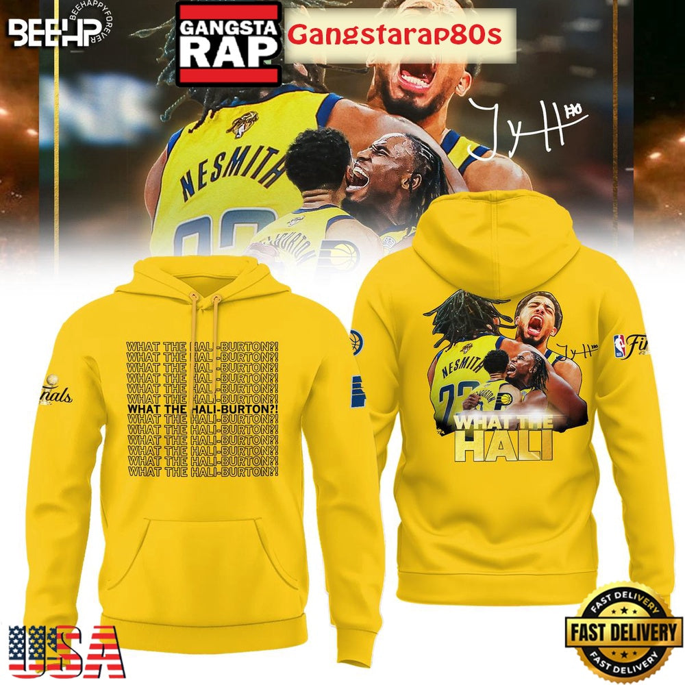 What The Hali Burton Indiana Pacers NBA Finals 2025 All Over Print Hoodie T-Shirt