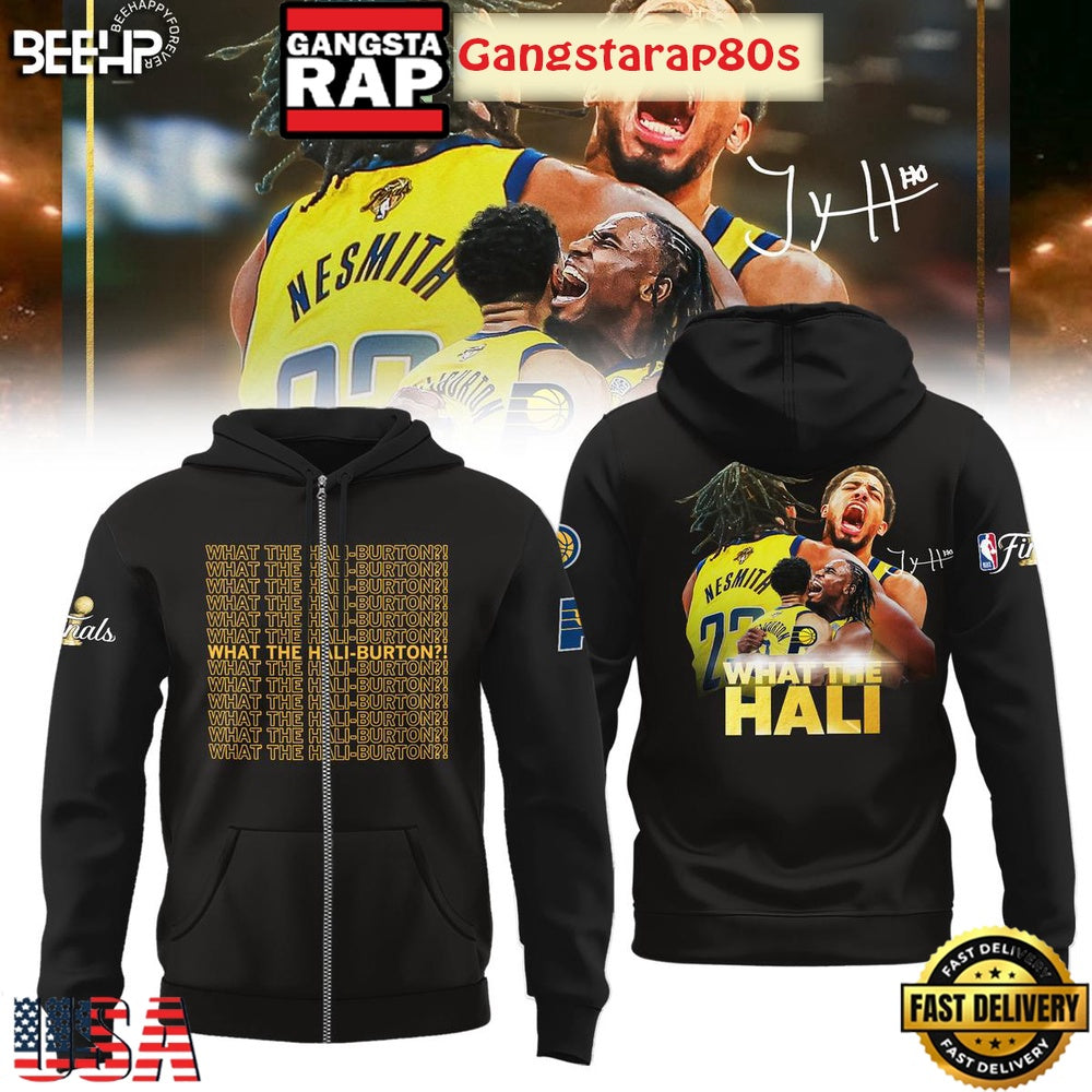 What The Hali Burton Indiana Pacers NBA Finals 2025 All Over Print Hoodie T-Shirt