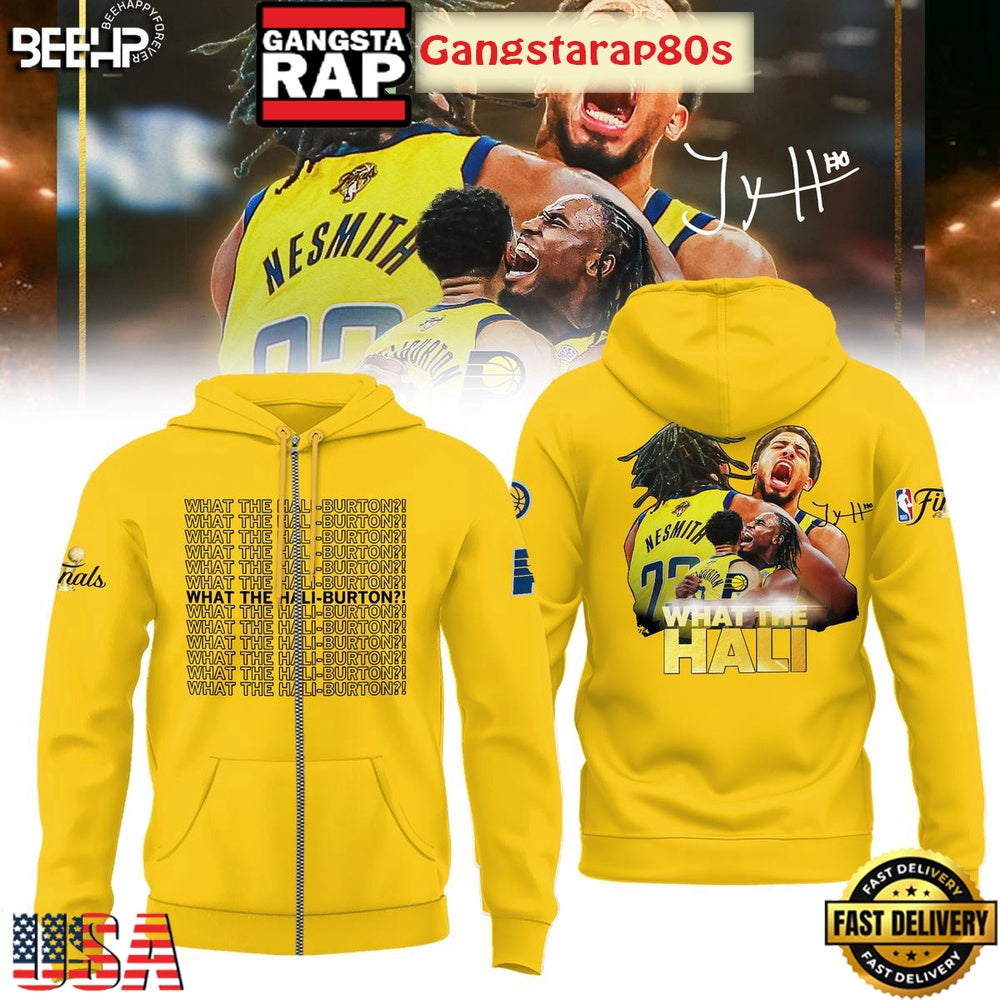 What The Hali Burton Indiana Pacers NBA Finals 2025 All Over Print Hoodie T-Shirt
