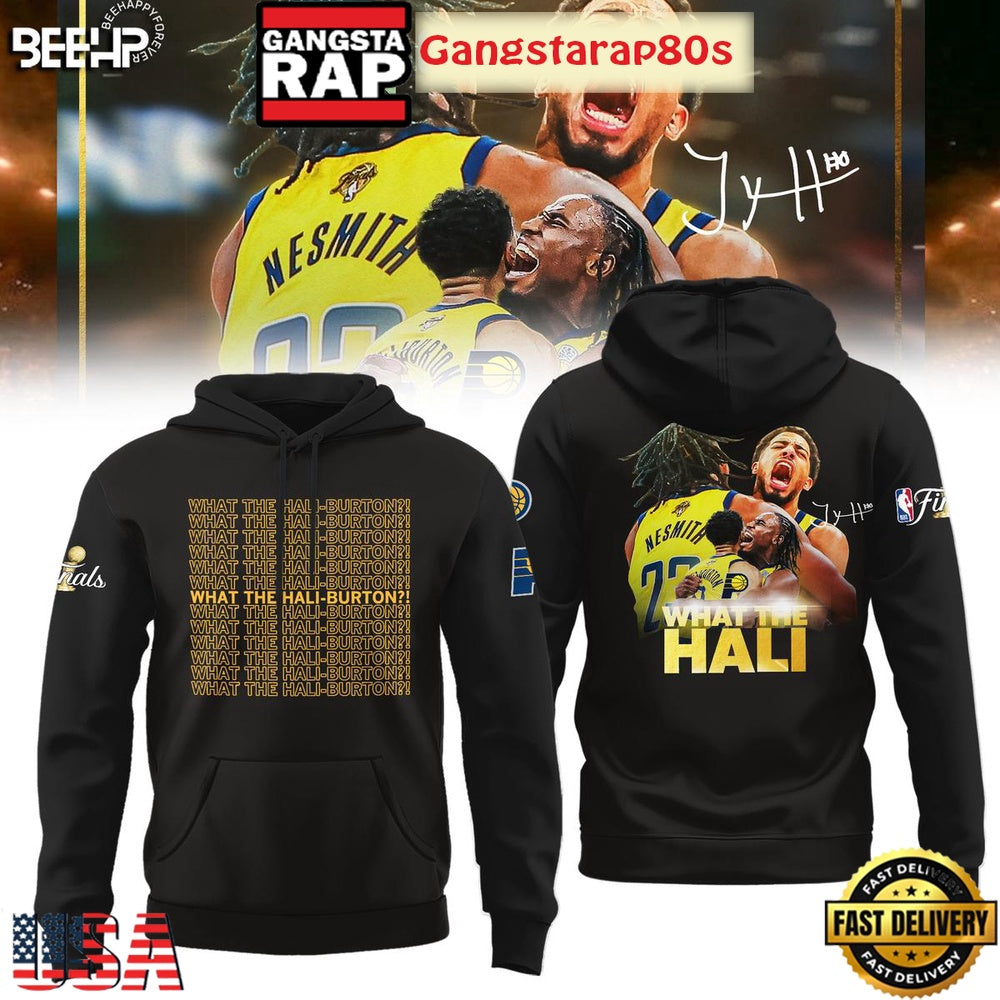 What The Hali Burton Indiana Pacers NBA Finals 2025 All Over Print Hoodie T-Shirt
