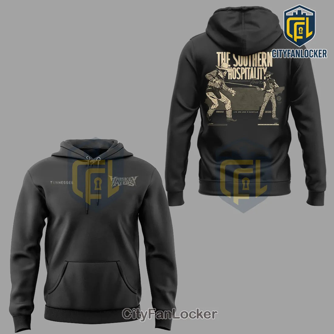 Whiskey Myers x Black Crowes Tennessee Limited Edition Hoodie