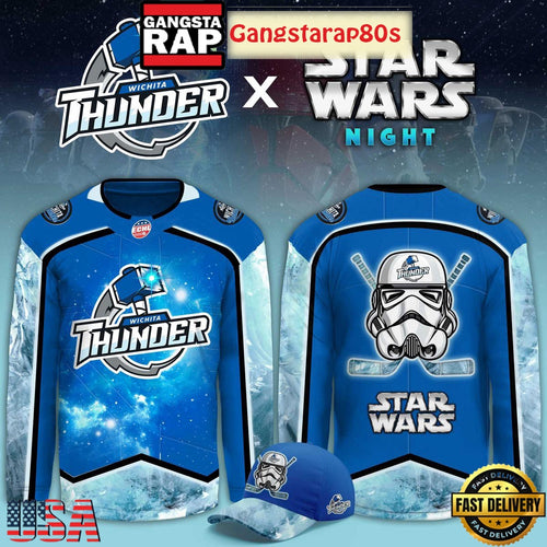 Wichita Thunder x Star Wars Night ECHL Limited Edition Hockey Jersey