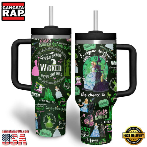 Wicked Music Custom Stanley Quencher 40oz Stainless Steel Tumbler