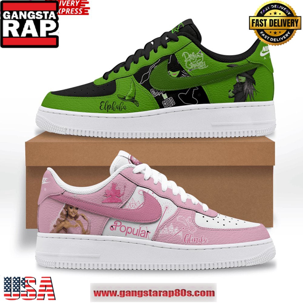 Wicked The Musical Limited Edition Air Force 1 Sneakers Shoes
