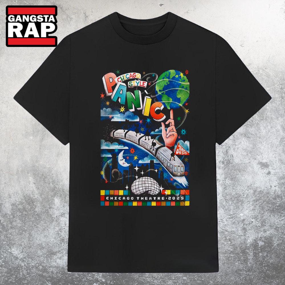 Widespread Panic The Chicago Theatre Chicago IL Jun 4 5 6 2025 T Shirt