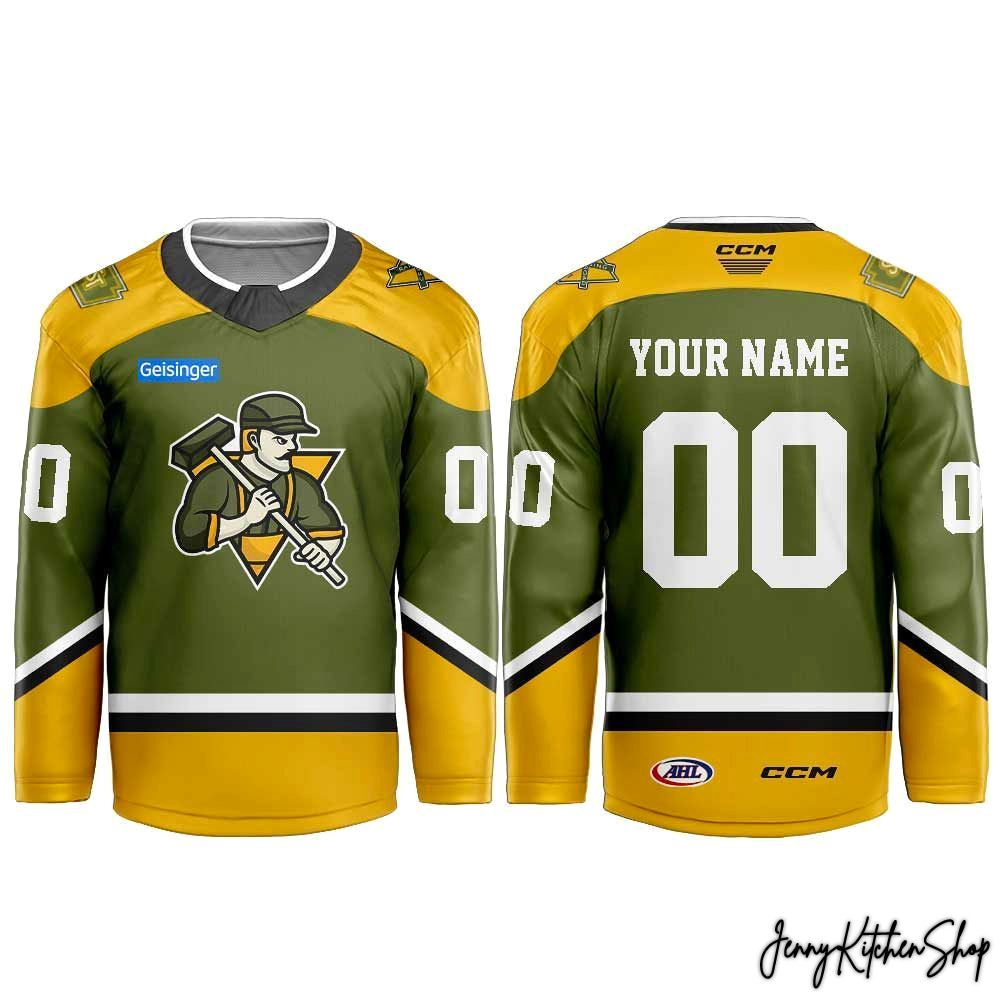 Wilkes-Barre/Scranton Penguins Steamtown Gandy Dancers Hockey Jersey