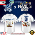 Wilmington Blue Rocks Peanuts Night 2026 Custom Baseball Jersey