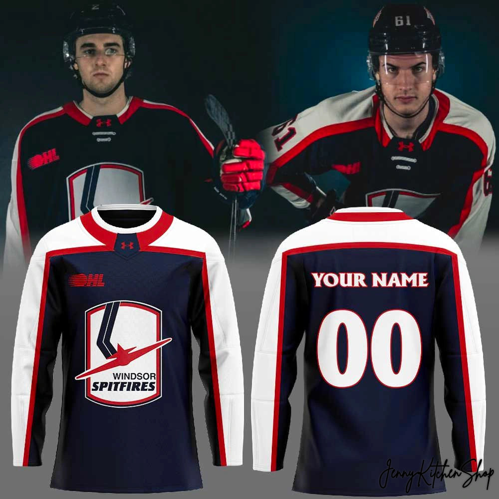 Windsor Spitfires 2026 Worn By Legends Jersey