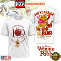 Winnie The Pooh 100 Years The Best Bear In All The World 3D Shirt