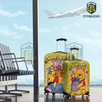 Winnie the Pooh 100th Anniversary Characters Luggage Cover
