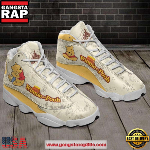 Winnie The Pooh Air Jordan 13 Sneakers Shoes