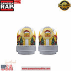 Winnie The Pooh Merry Christmas Limited Edition Air Force 1 Running Sneakers