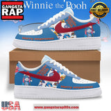 Winnie The Pooh Merry Eeyoremas Limited Air Force 1 Running Sneakers Shoes