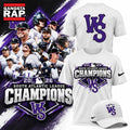 Winston Salem Dash 2026 South Atlantic League Champions Limited Edition 3D Shirt