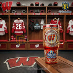 Wisconsin Badgers Men’s Ice Hockey National Champions Premium Jeweled YETI Tumbler