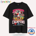 Wisconsin Badgers National Champions 2025 Frozen Four T Shirts