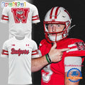 Wisconsin Badgers Retro Uniform 2026 Limited Edition White T Shirt