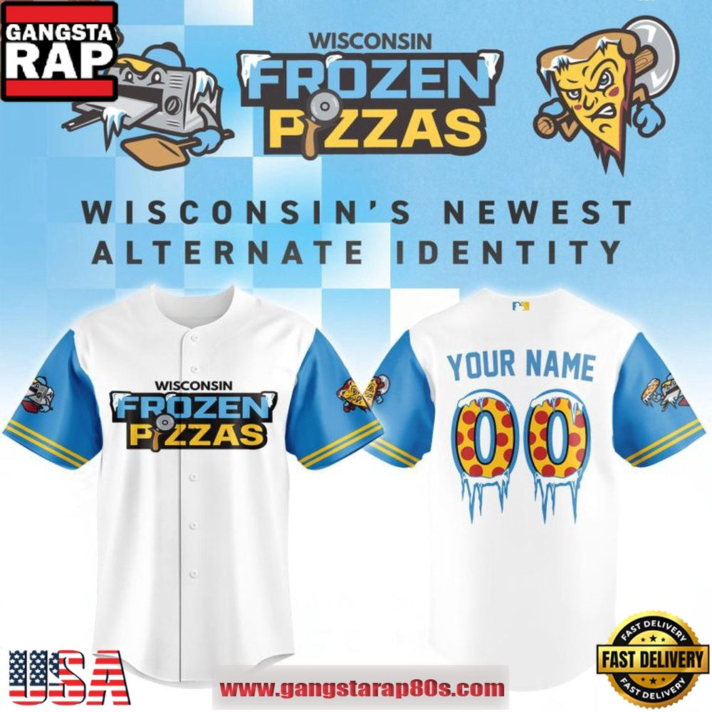 Wisconsin Frozen Pizzas 2026 Wisconsin Timber Rattlers Custom Baseball Jersey