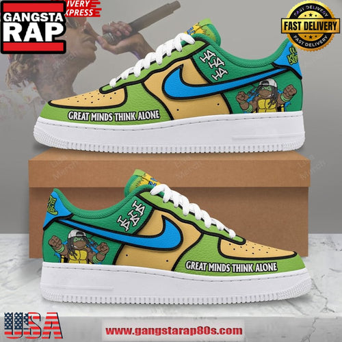 Wiz Khalifa Ninja Turtles Limited Edition Air Force 1 Sneakers Shoes
