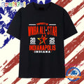WNBA Official Property of All Star 2025 Indianapolis T Shirt