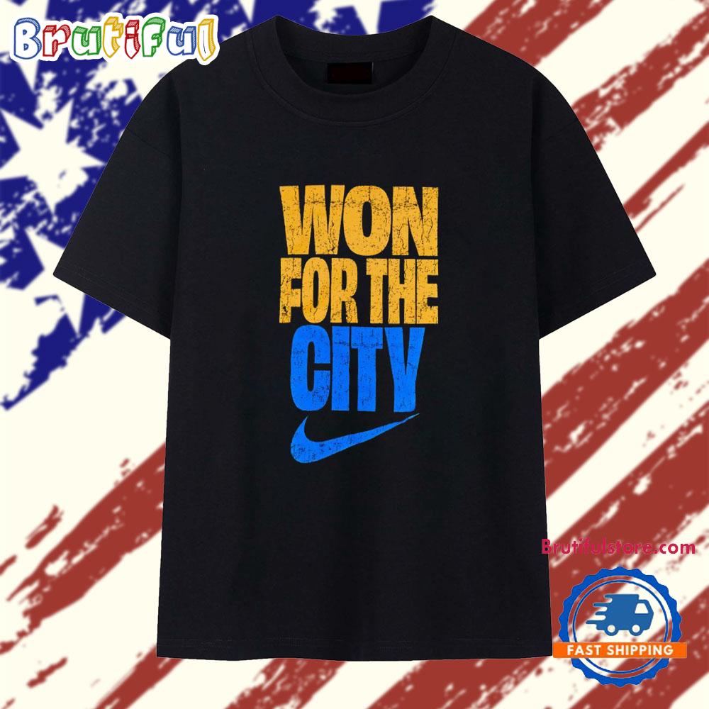 Won for City Oklahoma City Thunder 2025 NBA Finals Champions T Shirt