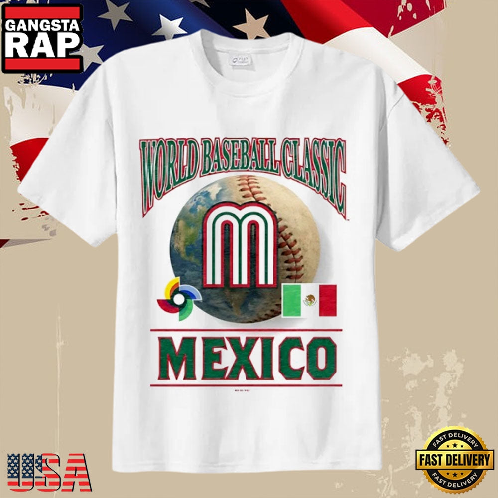 World Baseball Classic 2026 Mexico Baseball Team T-Shirt