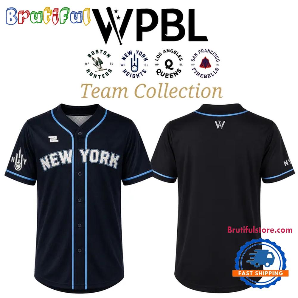 WPBL New York Heights 2026 Special New Baseball Jersey