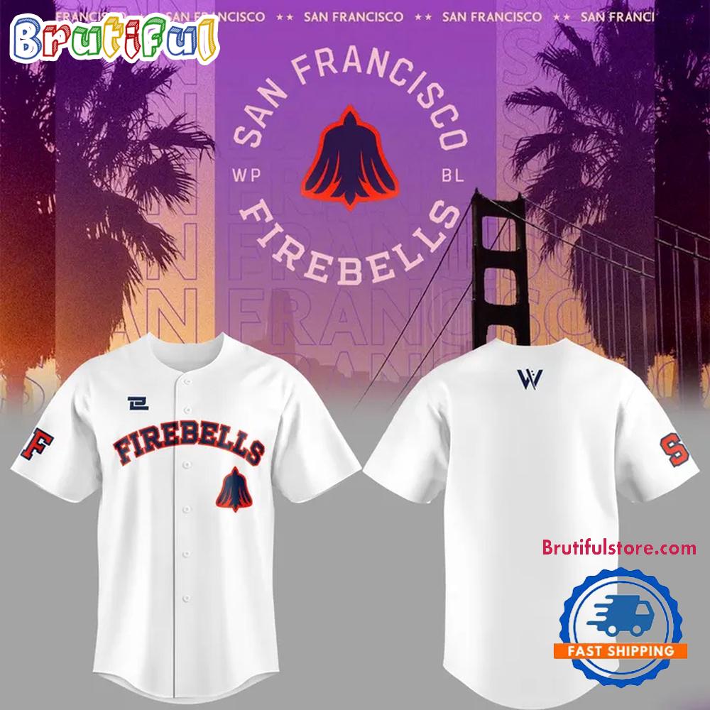 WPBL San Francisco Firebells 2026 New Design Basenall Jersey