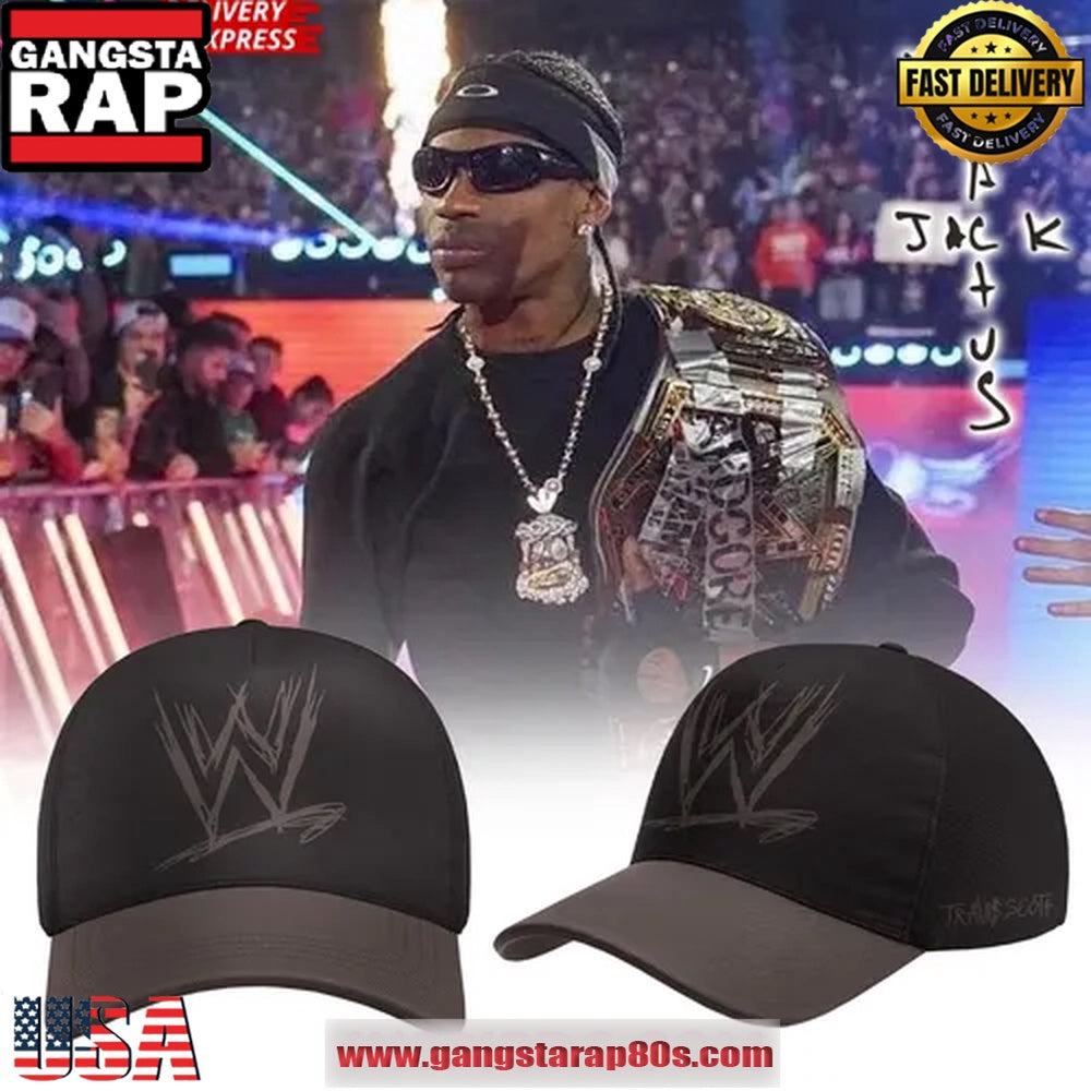 WrestleMania XLI Travis Scott 2025 Classic Cap Snapback Hats