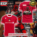 Wrexham AFC x Deadpool at Marvel Stadium Limited Edition 3D Shirt
