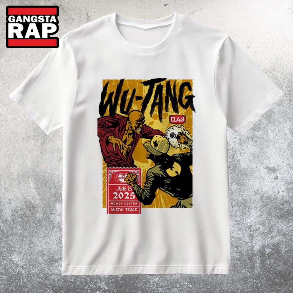Wu Tang Clan Austin TX 6-15-2025 T Shirt