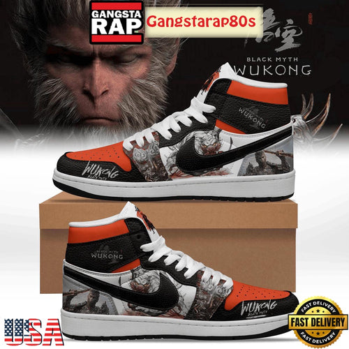 Wukong Black Myth Limited Edition Nike Air Jordan 1 High Top Shoes