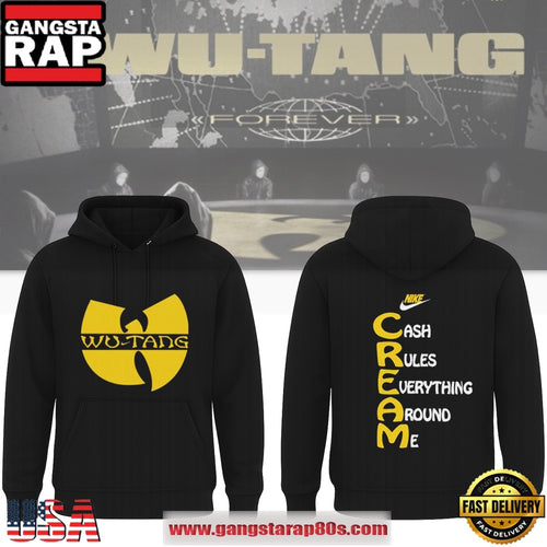 Wu-Tang Clan CREAM 2025 All Over Print Hoodie Shirt
