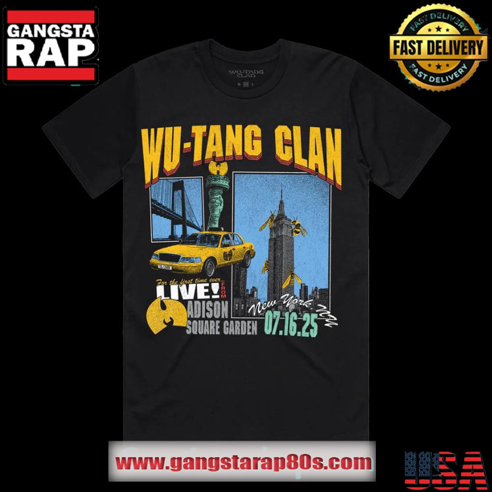 Wu-Tang Clan Final Chamber Tour New York City Special T Shirt