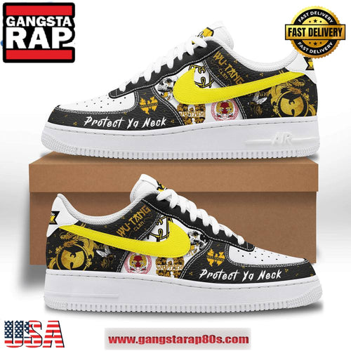 Wu-Tang Clan Protect Ya Neck Special Edition Air Force 1 Running Sneakers Shoes