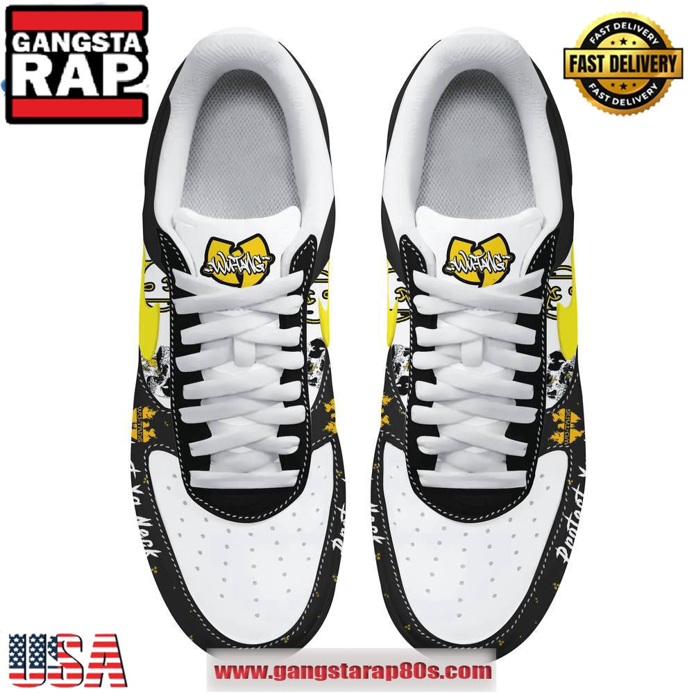 Wu-Tang Clan Protect Ya Neck Special Edition Air Force 1 Running Sneakers Shoes