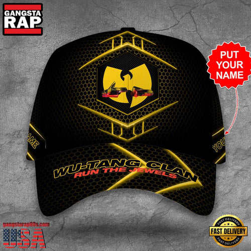Wu-Tang Clan Run The Jewels Summer 2025 Custom Name Cap Snapback Hats