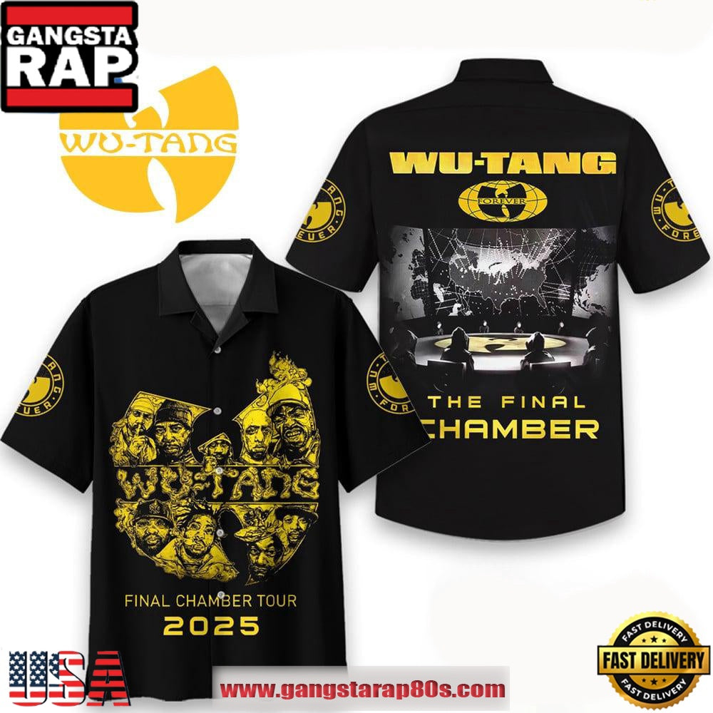 Wu-Tang Final Chamber Tour Limited Edition Hot Summer Hawaiian Shirt