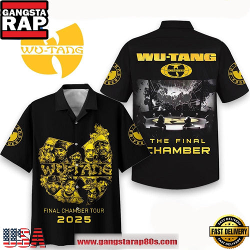 Wu-Tang Final Chamber Tour Limited Edition Hot Summer Hawaiian Shirt