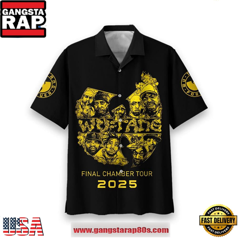 Wu-Tang Final Chamber Tour Limited Edition Hot Summer Hawaiian Shirt