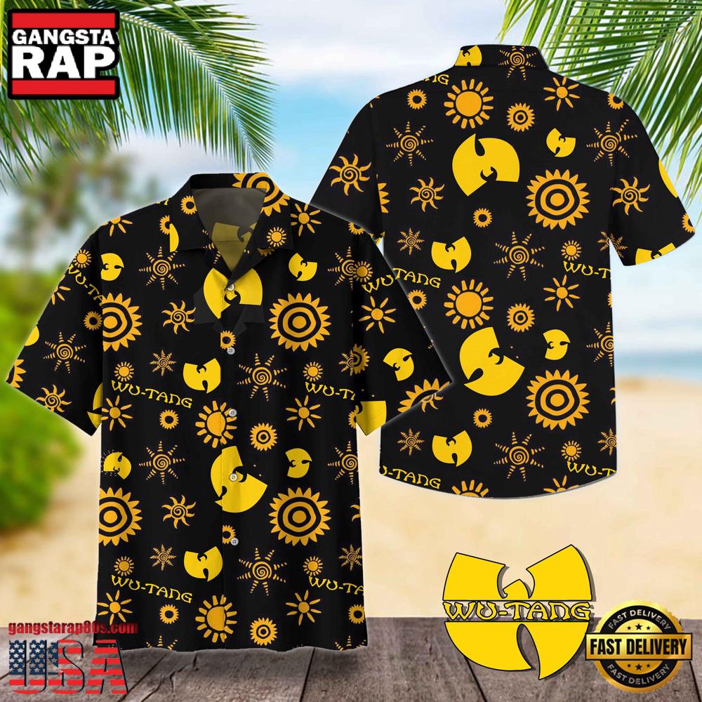 Wu-Tang Music Sunshine Cartoon New Design Hawaiian Shirt
