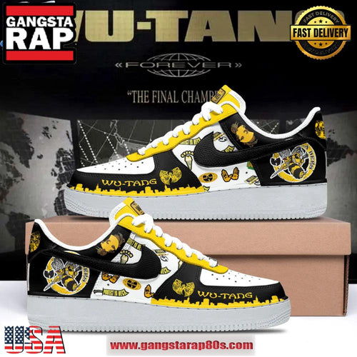 Wu-Tang The Final Chamber Air Force 1 Running Sneakers Shoes