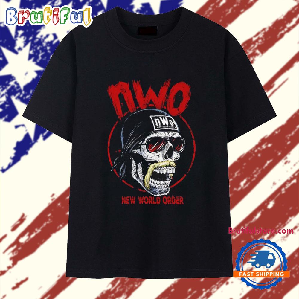 WWE nWo New World Order Hogan Skull T Shirt