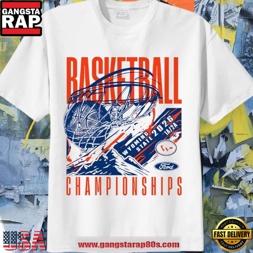 Wyoming State 2026 Ford Basketball Championships 1A 2A T Shirt