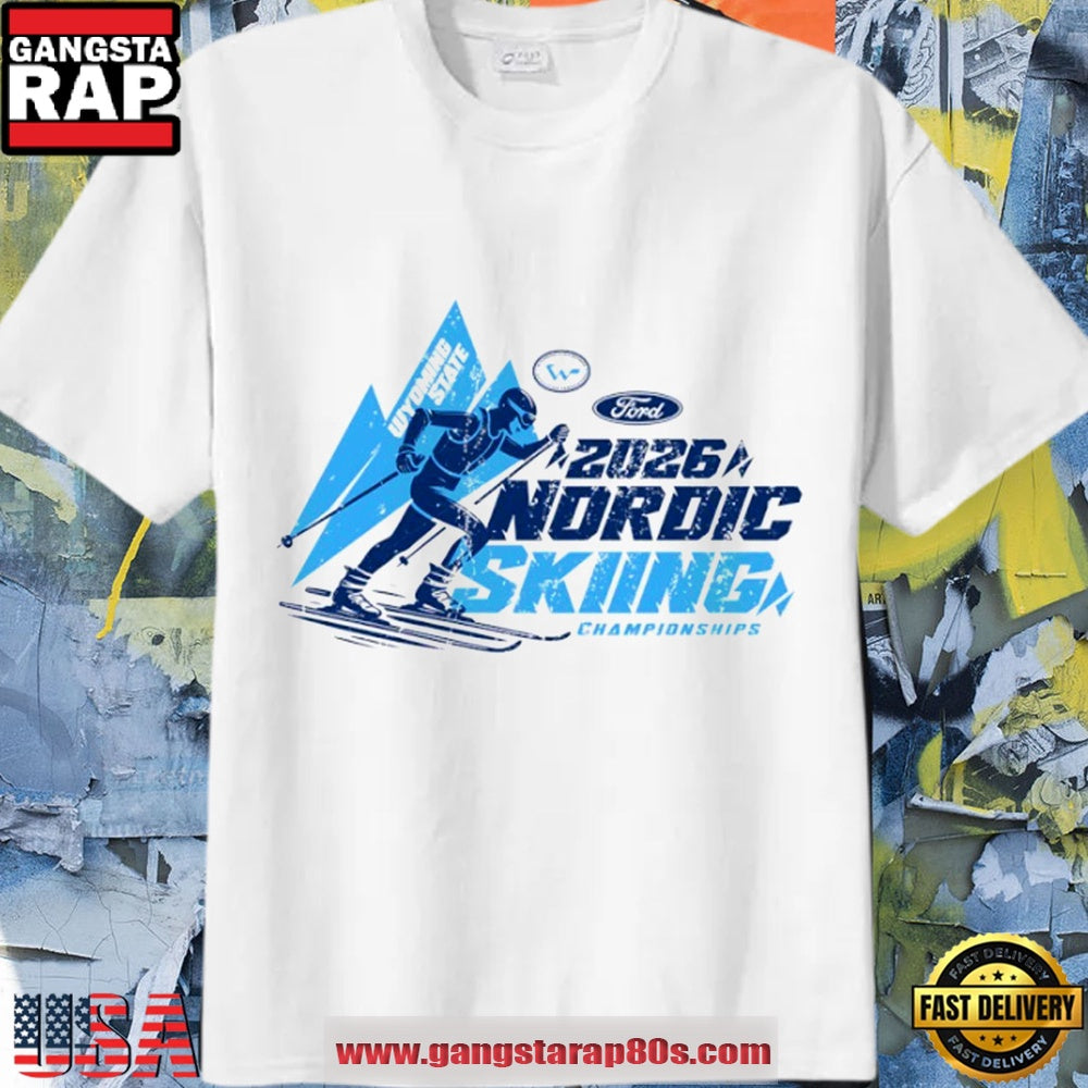 Wyoming State Ford Nordic Skiing Championships 2026 T Shirt
