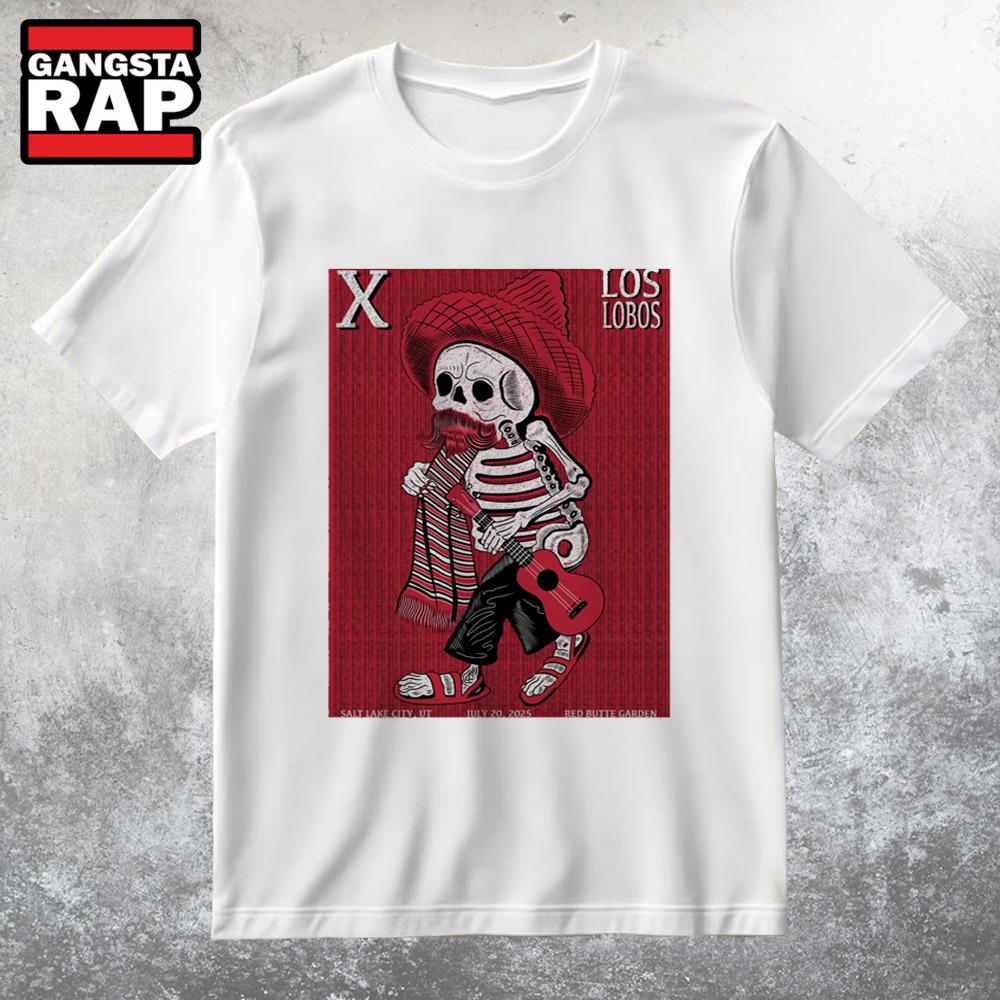 X The Band Jul 20 2025 Red Butte Garden In Salt Lake City UT T Shirt