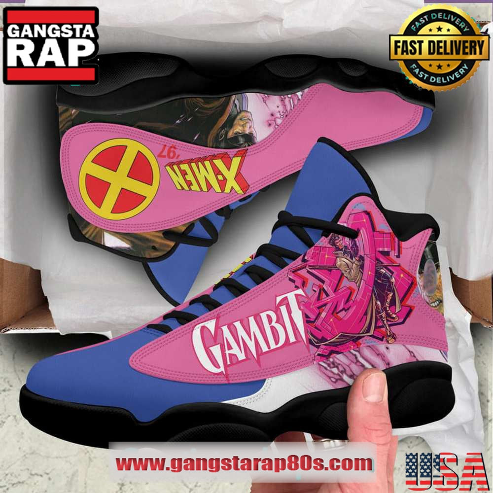 X-Men Gambit Air Jordan 13 Sneakers Shoess