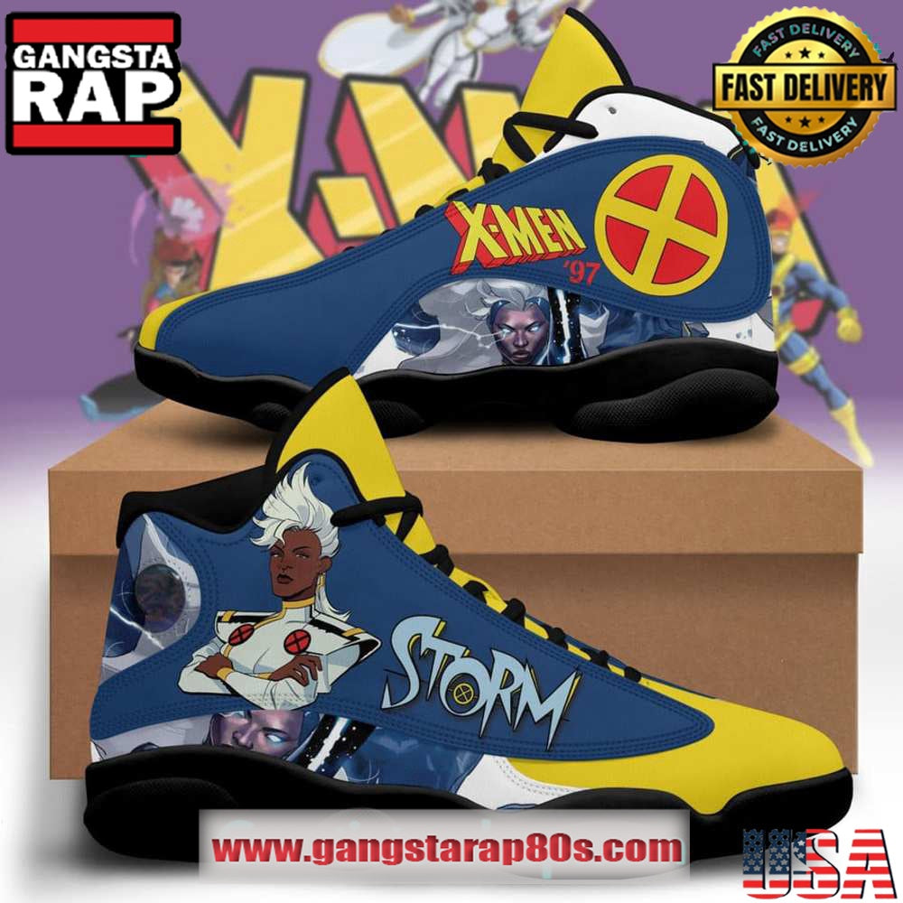 X-Men Storm Air Jordan 13 Sneakers Shoess