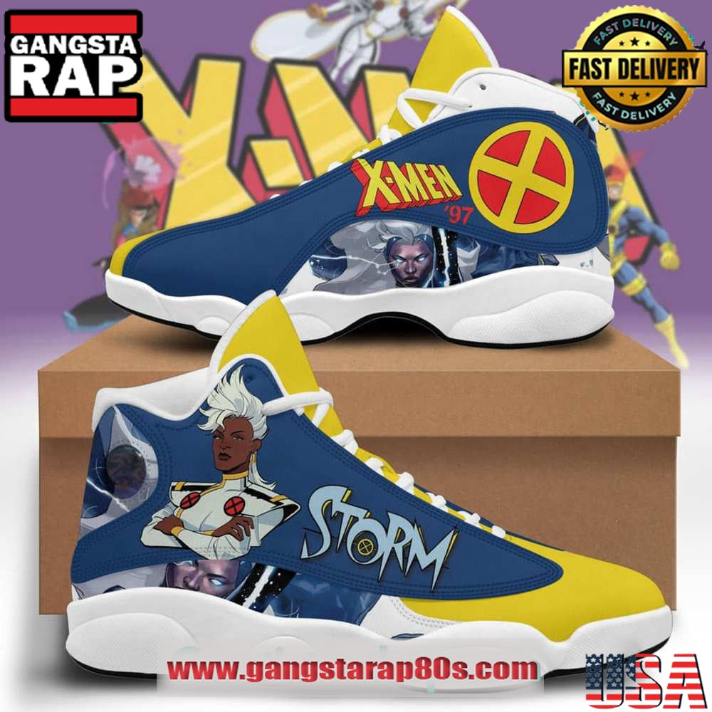 X-Men Storm Air Jordan 13 Sneakers Shoess