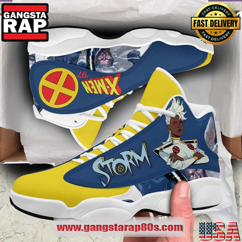 X-Men Storm Air Jordan 13 Sneakers Shoess